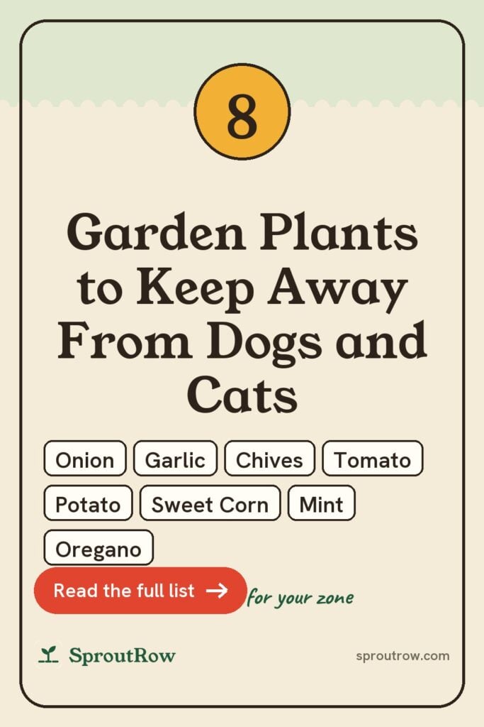 8 Garden Plants to Keep Away From Dogs and Cats pin